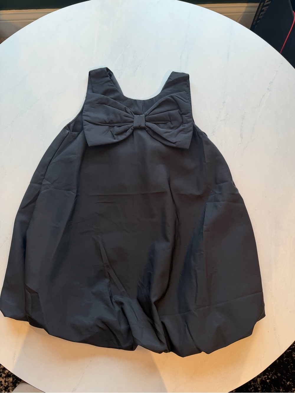 H&M Black Sleeveless Bow Dress for Kids